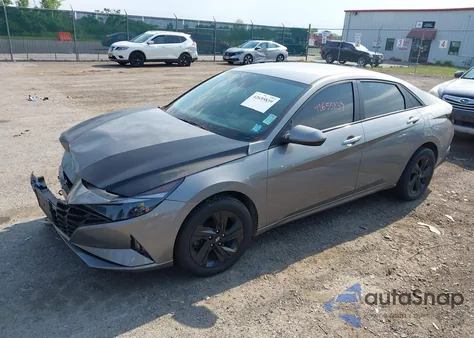 2021 Hyundai Elantra Sel из США, поврежденный, VIN KMHLS4AG6MU066153